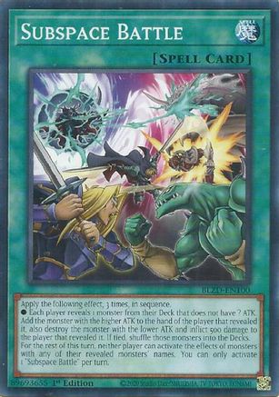 Subspace Battle [BLZD-EN100] Common / Short Print - Blazing Dominion - Card Brawlers | Quebec | Canada |