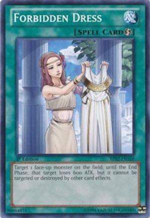 Forbidden Dress [BP02-EN168] Common - Yu-Gi-Oh! - Card Brawlers | Quebec | Canada |
