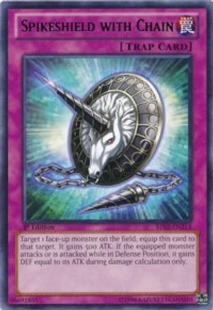 Spikeshield with Chain [BP02-EN214] Rare - Yu-Gi-Oh! - Card Brawlers | Quebec | Canada |