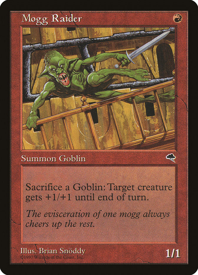 Mogg Raider [Tempest] - Magic: The Gathering - Card Brawlers | Quebec | Canada |