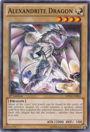 Alexandrite Dragon [BP02-EN004] Common - Yu-Gi-Oh! - Card Brawlers | Quebec | Canada |