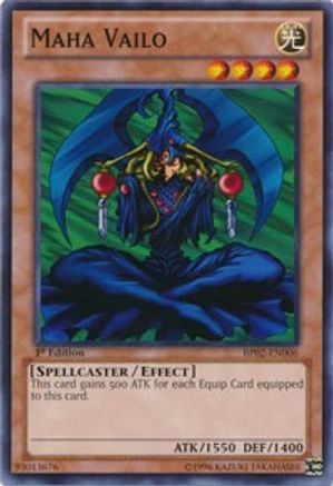 Maha Vailo [BP02-EN006] Common - Yu-Gi-Oh! - Card Brawlers | Quebec | Canada |