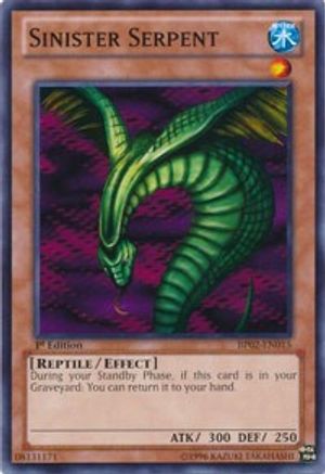 Sinister Serpent [BP02-EN015] Common
