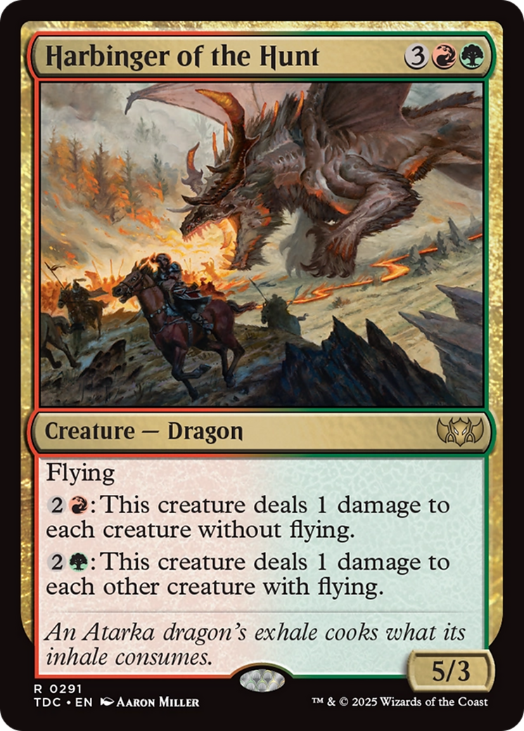 Harbinger of the Hunt [Tarkir: Dragonstorm Commander] - Magic: The Gathering - Card Brawlers | Quebec | Canada |