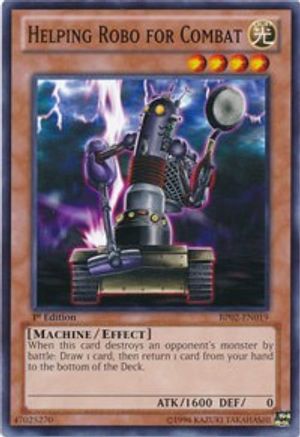 Helping Robo For Combat [BP02-EN019] Common - Yu-Gi-Oh! - Card Brawlers | Quebec | Canada |
