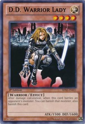 D.D. Warrior Lady [BP02-EN021] Rare - Yu-Gi-Oh! - Card Brawlers | Quebec | Canada |