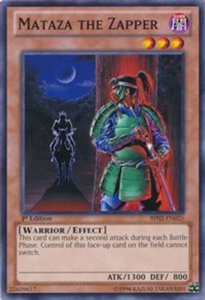 Mataza the Zapper [BP02-EN025] Common - Yu-Gi-Oh! - Card Brawlers | Quebec | Canada |