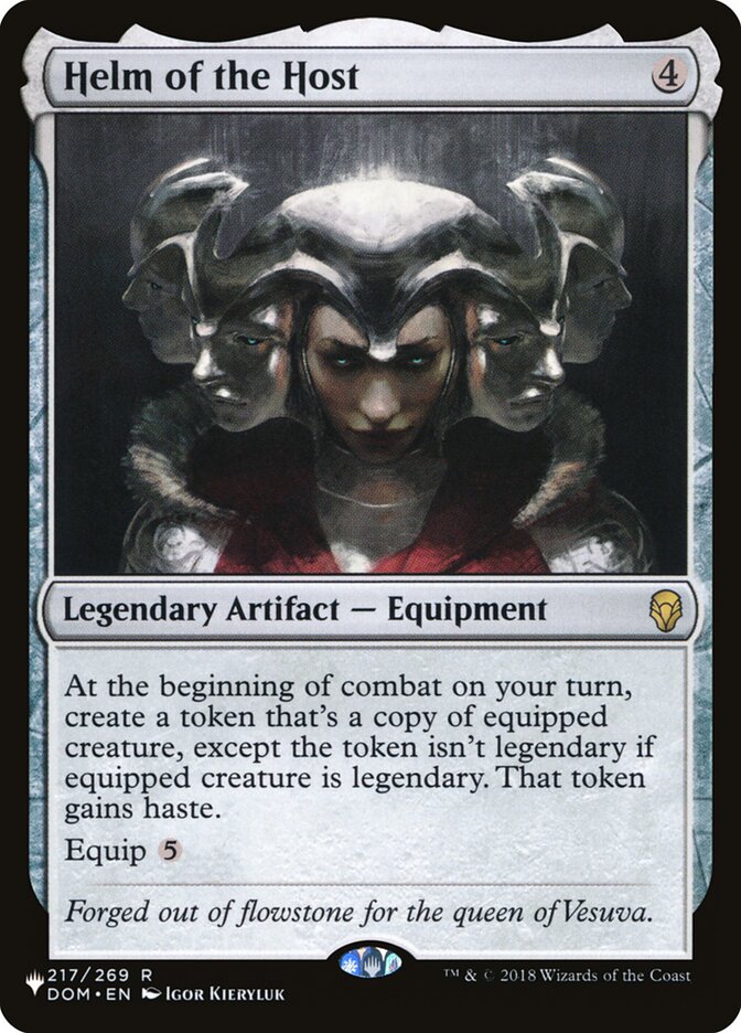Helm of the Host [The List] - Magic: The Gathering - Card Brawlers | Quebec | Canada |