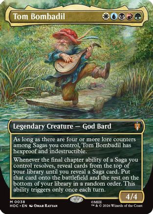 Tom Bombadil (Borderless) (HOC-038) - The Hobbit: Eternal-Legal Foil
