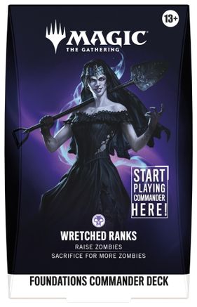 Magic: The Gathering - Foundations - Commander Deck - Wretched Ranks