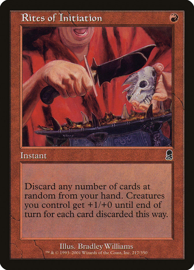 Rites of Initiation [Odyssey] - Magic: The Gathering - Card Brawlers | Quebec | Canada |