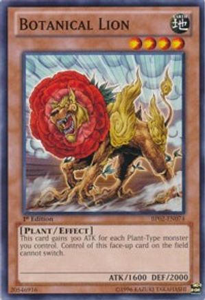 Botanical Lion [BP02-EN074] Common - Yu-Gi-Oh! - Card Brawlers | Quebec | Canada |
