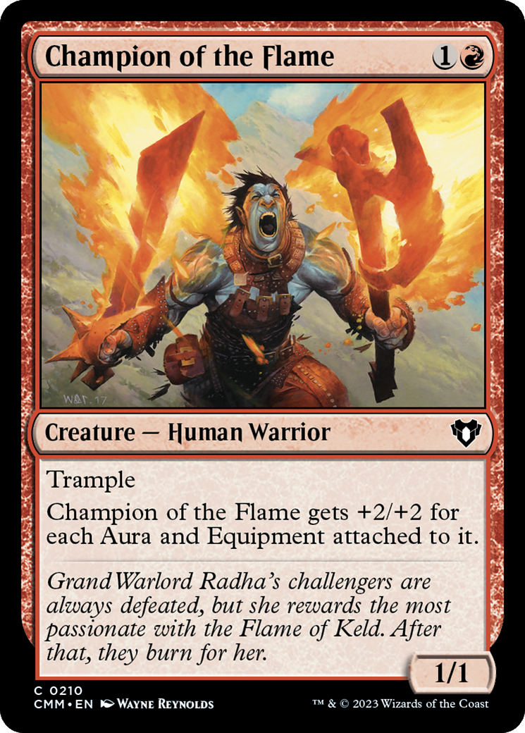 Champion of the Flame [Commander Masters] - Magic: The Gathering - Card Brawlers | Quebec | Canada |