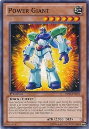 Power Giant [BP02-EN091] Common - Yu-Gi-Oh! - Card Brawlers | Quebec | Canada |