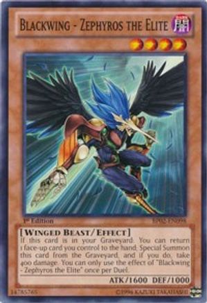 Blackwing - Zephyros the Elite [BP02-EN098] Common - Yu-Gi-Oh! - Card Brawlers | Quebec | Canada |