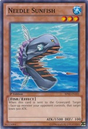Needle Sunfish [BP02-EN101] Common - Yu-Gi-Oh! - Card Brawlers | Quebec | Canada |
