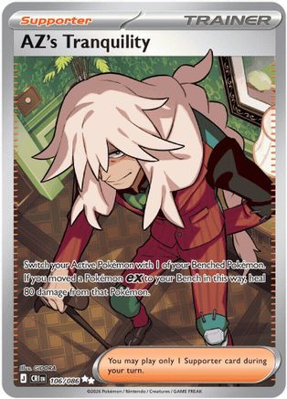 AZ's Tranquility (106/086) - Holofoil [ME04 Chaos Rising]