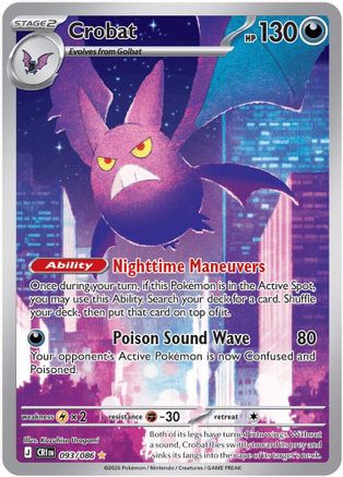 Crobat (093/086) - Holofoil [ME04 Chaos Rising]