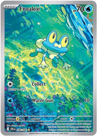 Froakie (088/086) - Holofoil [ME04 Chaos Rising]