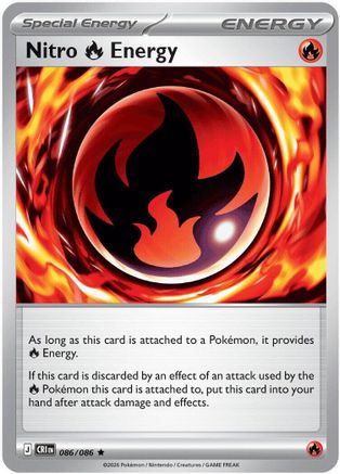 Nitro R Energy (086/null) - Reverse Holofoil [ME04 Chaos Rising]