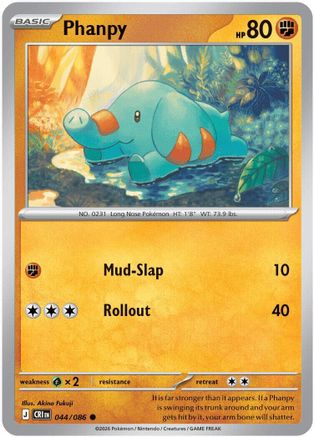 Phanpy (044/null) [ME04 Chaos Rising]