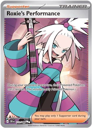 Roxie's Performance (112/086) - Holofoil [ME04 Chaos Rising]