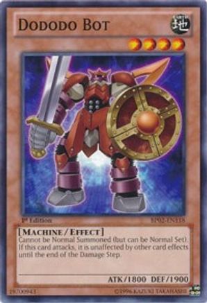 Dododo Bot [BP02-EN118] Common - Yu-Gi-Oh! - Card Brawlers | Quebec | Canada |