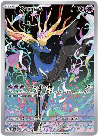 Xerneas (091/086) - Holofoil [ME04 Chaos Rising]