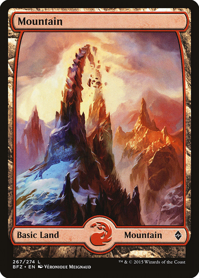 Mountain (267) (Full Art) [Battle for Zendikar] - Magic: The Gathering - Card Brawlers | Quebec | Canada |