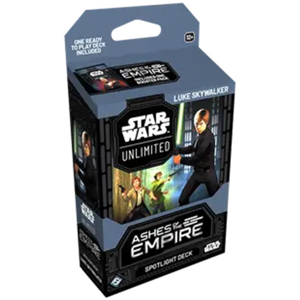 Star Wars: Unlimited - Ashes of the Empire - Spotlight Deck - Luke Skywalker (PREORDER) July 17, 2026 - Fantasy Flight Games - Card Brawlers | Quebec | Canada |