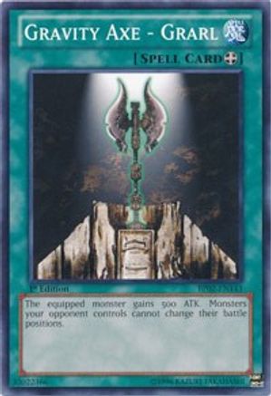 Gravity Axe - Grarl [BP02-EN143] Common - Yu-Gi-Oh! - Card Brawlers | Quebec | Canada |