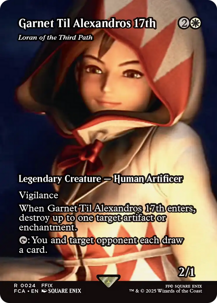 Garnet Til Alexandros 17th - Loran of the Third Path (Showcase) [FINAL FANTASY : Through the Ages] - Magic: The Gathering - Card Brawlers | Quebec | Canada |