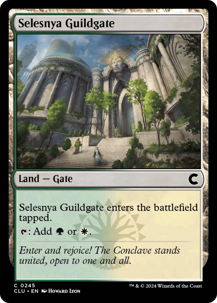 Selesnya Guildgate [Ravnica: Clue Edition] - Magic: The Gathering - Card Brawlers | Quebec | Canada |