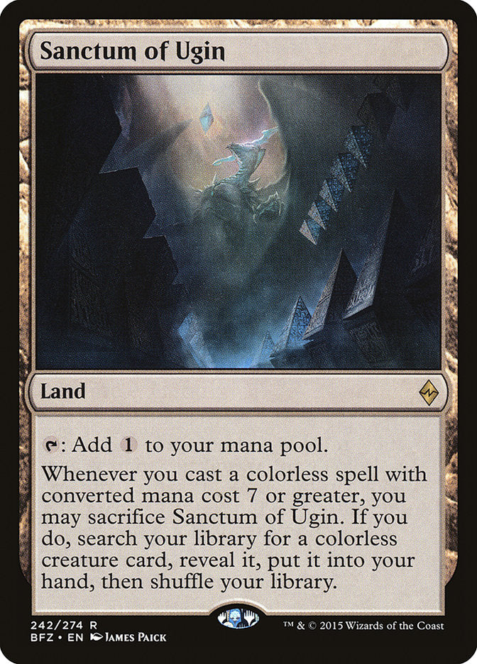 Sanctum of Ugin [Battle for Zendikar] - Magic: The Gathering - Card Brawlers | Quebec | Canada |