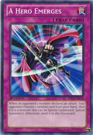A Hero Emerges [BP02-EN179] Common - Yu-Gi-Oh! - Card Brawlers | Quebec | Canada |
