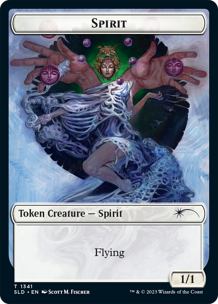 Angel // Spirit Double-Sided Token [Secret Lair Drop Series] - Magic: The Gathering - Card Brawlers | Quebec | Canada |