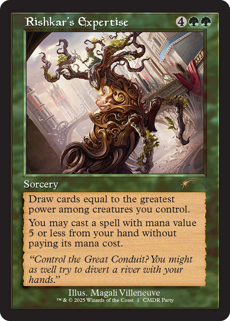 Rishkar's Expertise (Retro Frame) [Wizards Play Network 2025] - Magic: The Gathering - Card Brawlers | Quebec | Canada |