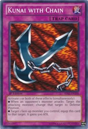 Kunai with Chain [BP02-EN198] Common - Yu-Gi-Oh! - Card Brawlers | Quebec | Canada |