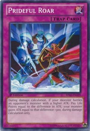 Prideful Roar [BP02-EN199] Common - Yu-Gi-Oh! - Card Brawlers | Quebec | Canada |
