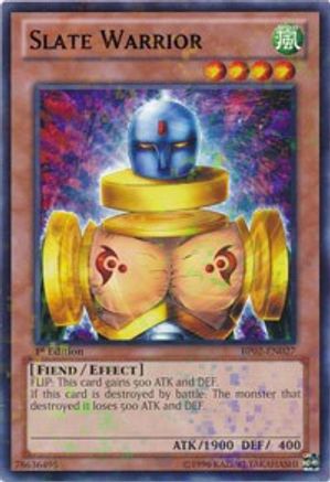 Slate Warrior [BP02-EN027] Mosaic Rare - Yu-Gi-Oh! - Card Brawlers | Quebec | Canada |