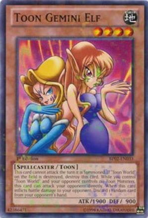 Toon Gemini Elf [BP02-EN033] Mosaic Rare - Yu-Gi-Oh! - Card Brawlers | Quebec | Canada |