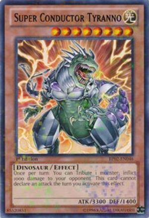 Super Conductor Tyranno [BP02-EN046] Mosaic Rare - Yu-Gi-Oh! - Card Brawlers | Quebec | Canada |
