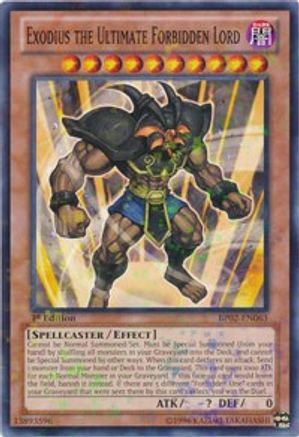Exodius the Ultimate Forbidden Lord [BP02-EN063] Mosaic Rare