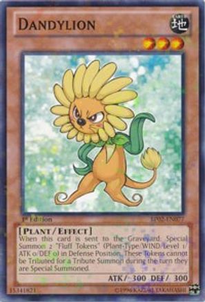 Dandylion [BP02-EN077] Mosaic Rare - Yu-Gi-Oh! - Card Brawlers | Quebec | Canada |