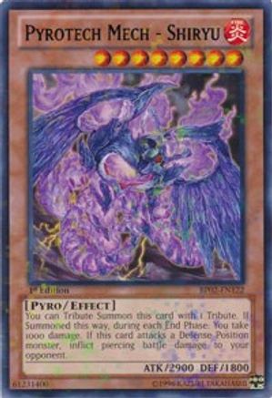 Pyrotech Mech - Shiryu [BP02-EN122] Mosaic Rare - Yu-Gi-Oh! - Card Brawlers | Quebec | Canada |
