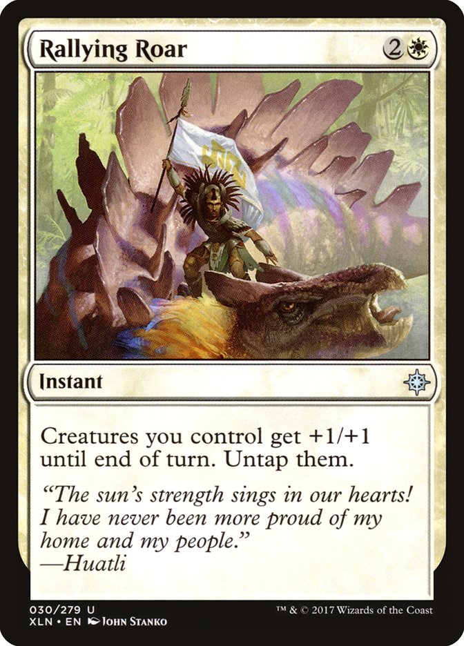 Rallying Roar [Ixalan] - Magic: The Gathering - Card Brawlers | Quebec | Canada |