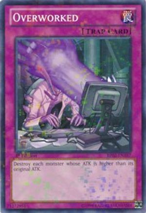 Overworked [BP02-EN197] Mosaic Rare - Yu-Gi-Oh! - Card Brawlers | Quebec | Canada |