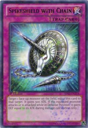 Spikeshield with Chain [BP02-EN214] Mosaic Rare - Yu-Gi-Oh! - Card Brawlers | Quebec | Canada |