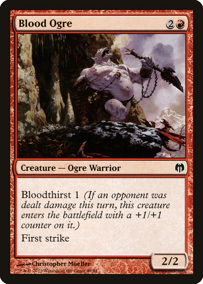 Blood Ogre [Duel Decks: Heroes vs. Monsters] - Magic: The Gathering - Card Brawlers | Quebec | Canada |