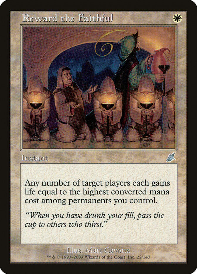Reward the Faithful [Scourge] - Magic: The Gathering - Card Brawlers | Quebec | Canada |
